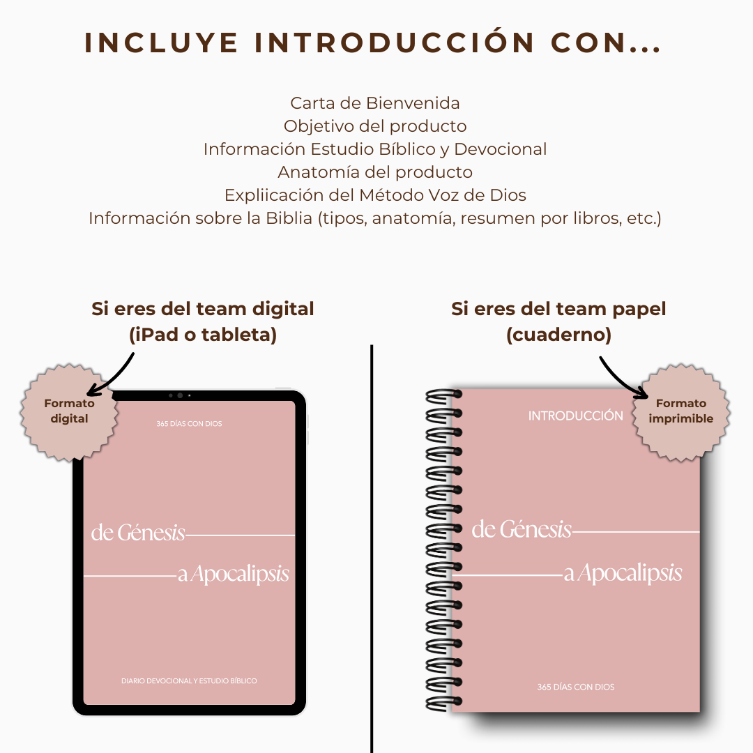 Diario de estudio de Génesis a Apocalipsis