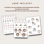 Kit de estudio Bíblico creativo- Libro de Lucas