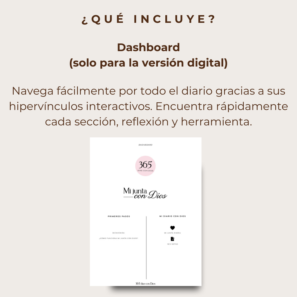 Diario Mi junta con Dios