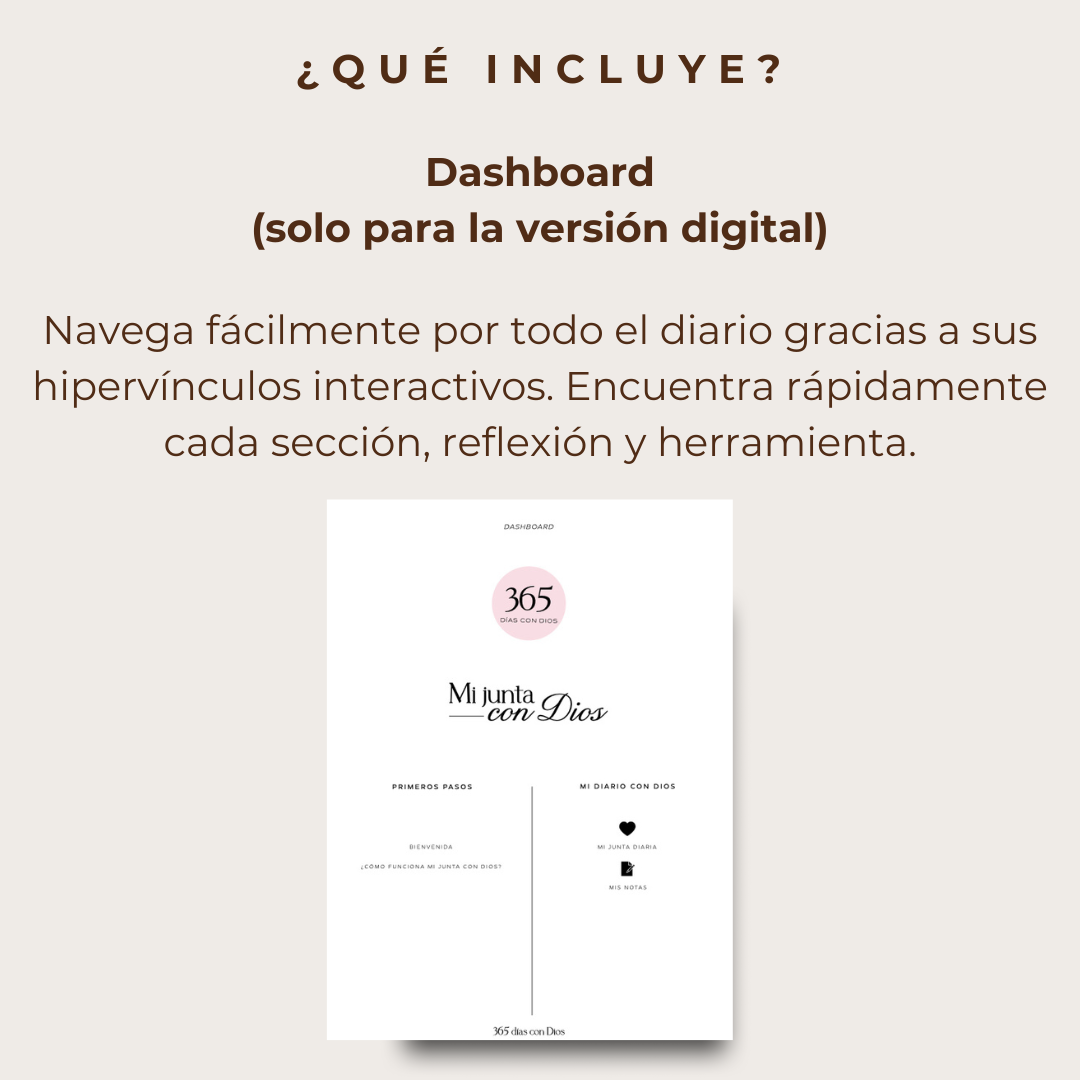 Diario Mi junta con Dios