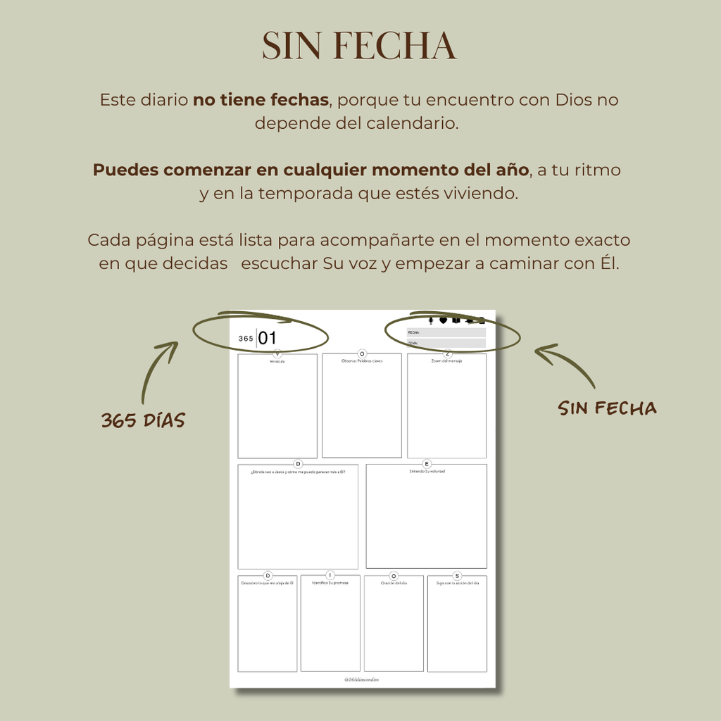 Diario devocional 365 conversaciones con Dios