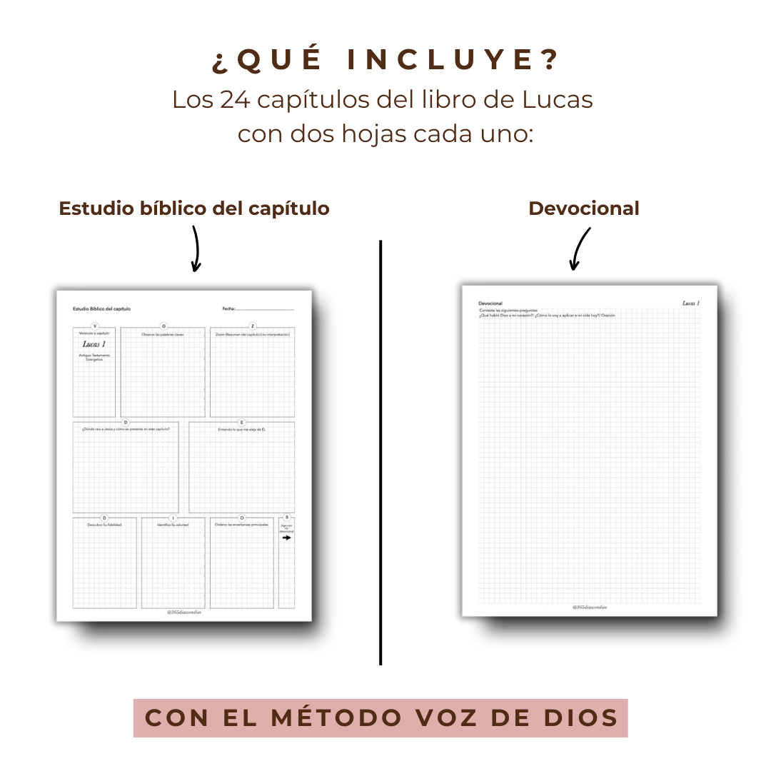 Plan lectura: Libro de Lucas