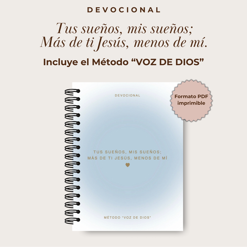 Devocional "Tus sueños, mis sueños"