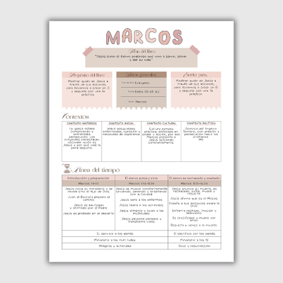 Apuntes- Libro Marcos