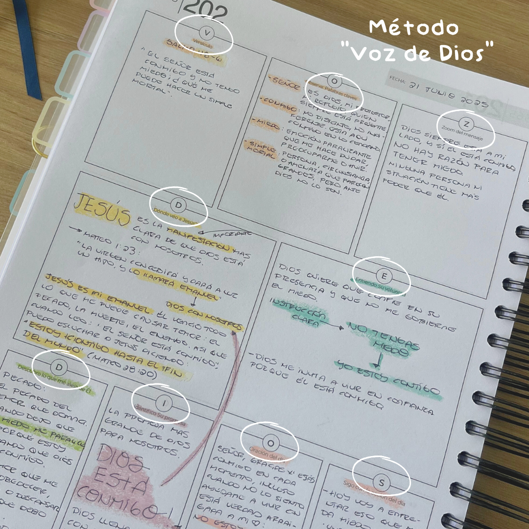 Diario Método "Voz de Dios" (imprimible)