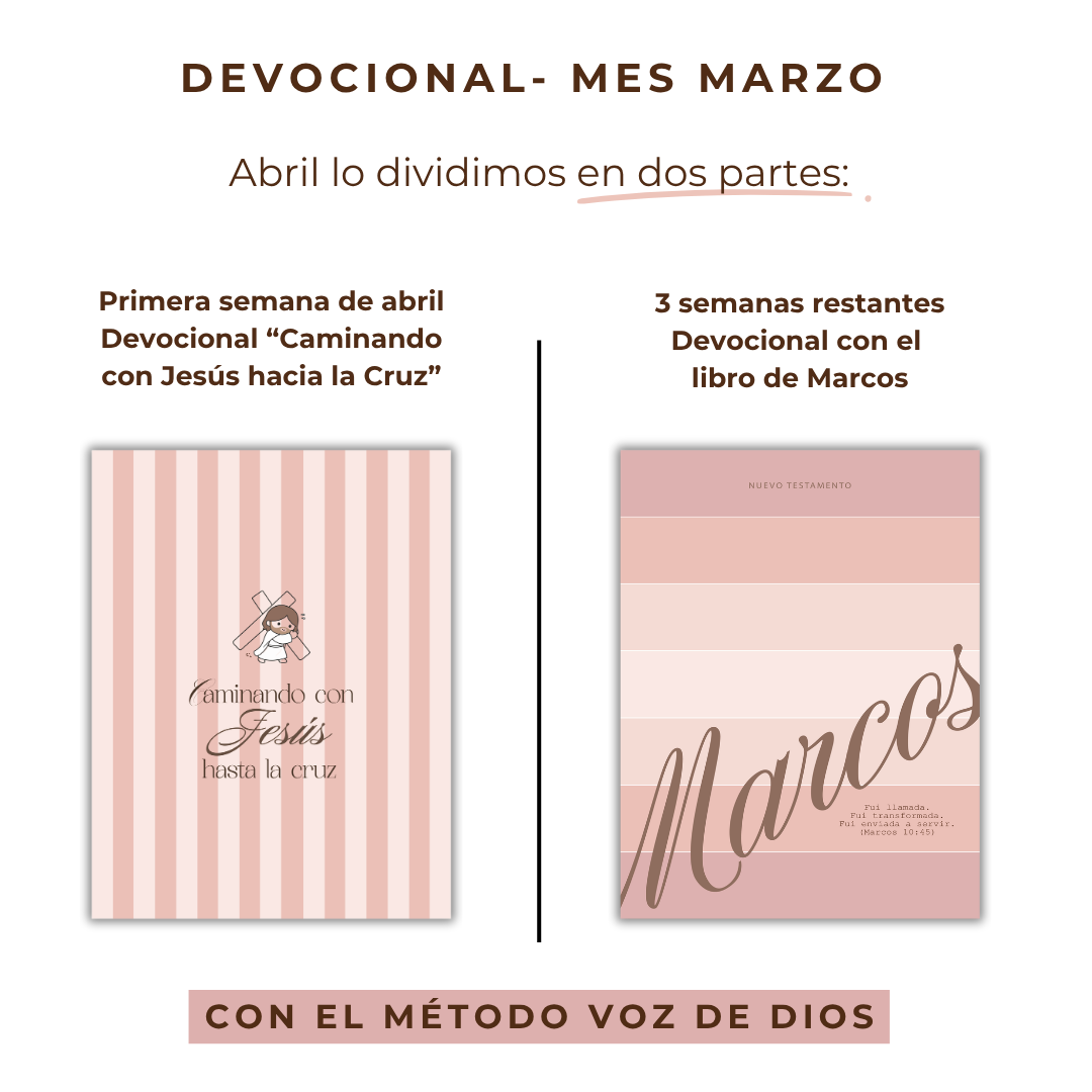 Devocional- Caminando con Jesús hasta la cruz