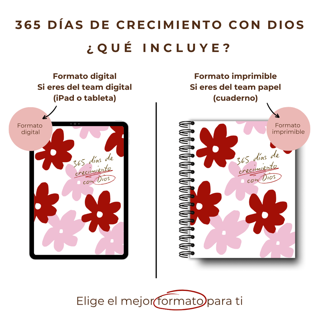 Diario 365 días de crecimiento con Dios