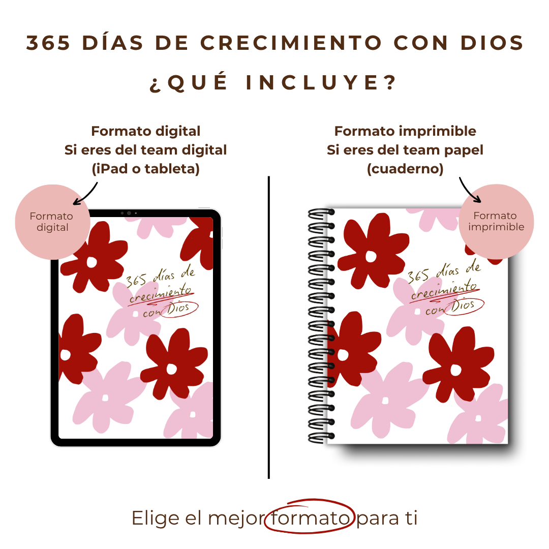 Diario 365 días de crecimiento con Dios