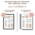 Kit de estudio Bíblico creativo- Libro de Lucas