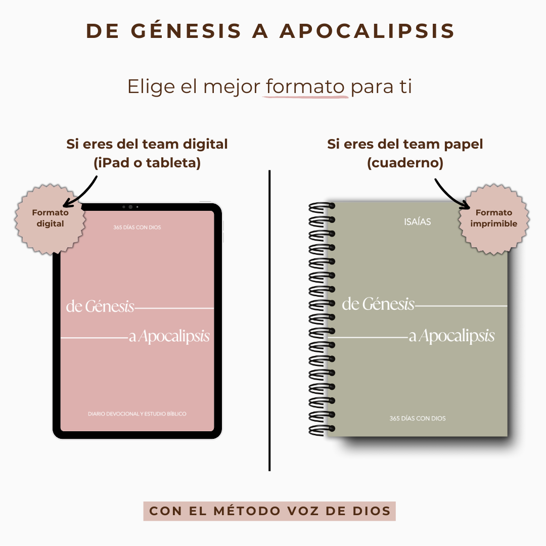 Diario de estudio de Génesis a Apocalipsis