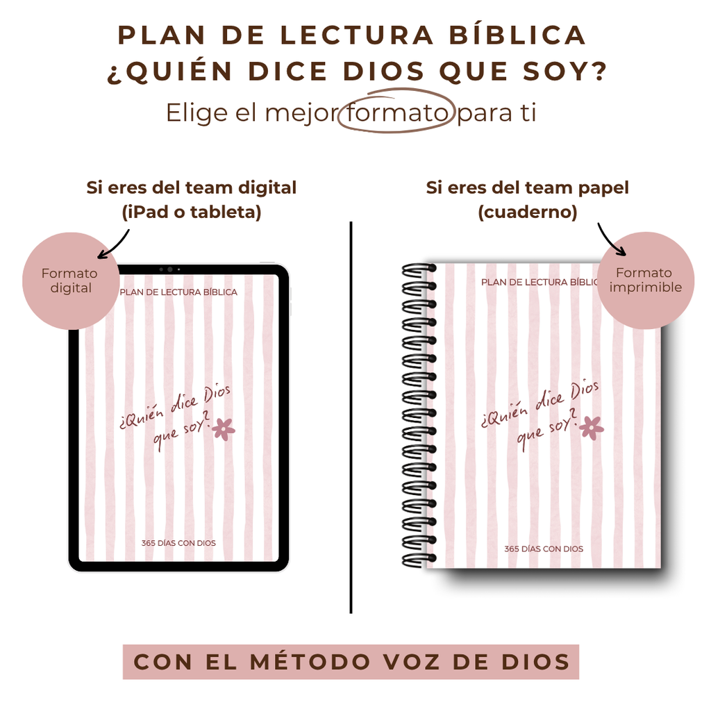 Devocional- ¿Quien dice Dios que soy? con acompañamiento