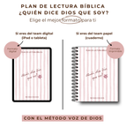 Devocional- ¿Quien dice Dios que soy? con acompañamiento