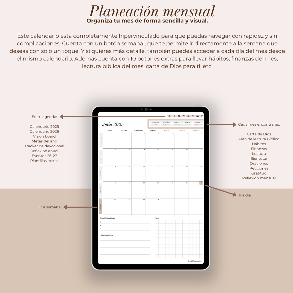 Agenda devocional 25-26