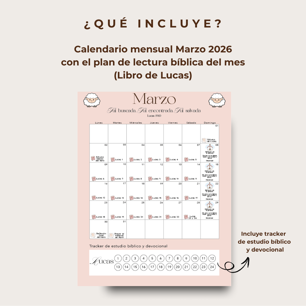 Kit de estudio Bíblico creativo- Libro de Lucas