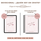 Devocional- ¿Quien dice Dios que soy?