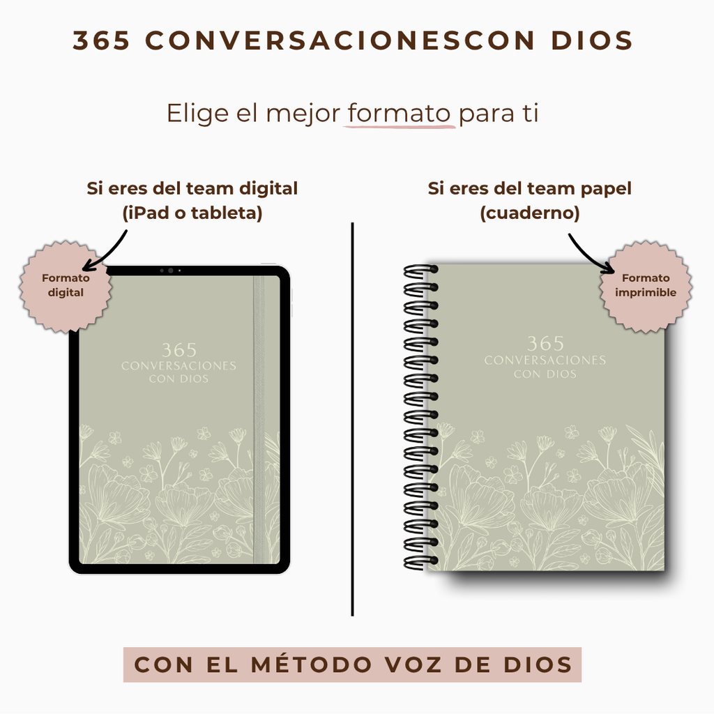 Diario devocional 365 conversaciones con Dios