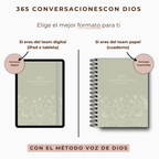 Diario devocional 365 conversaciones con Dios