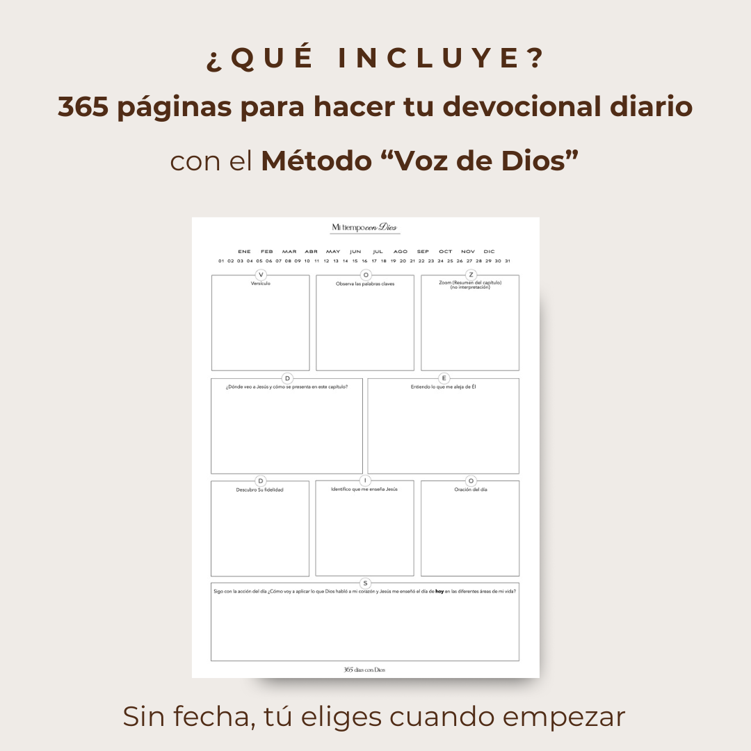 Diario devocional Mi tiempo con Dios