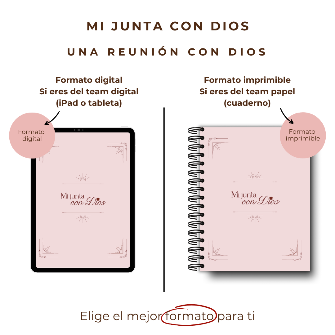 Diario Mi junta con Dios