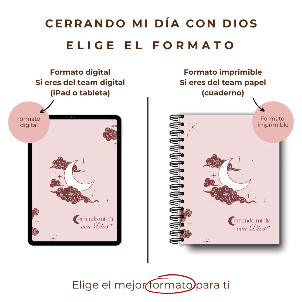 Diario Cerrando mi día con Dios