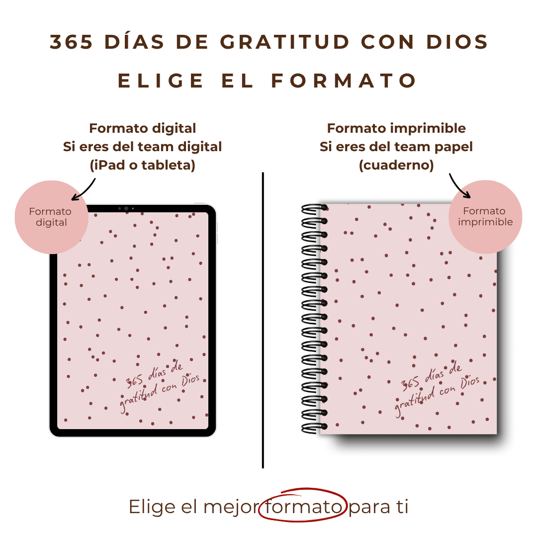 365 días de gratitud con Dios