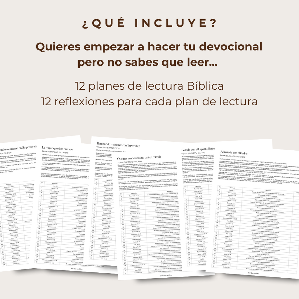 Diario devocional Mi tiempo con Dios