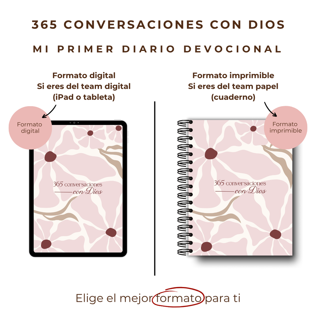 Diario devocional 365 conversaciones con Dios