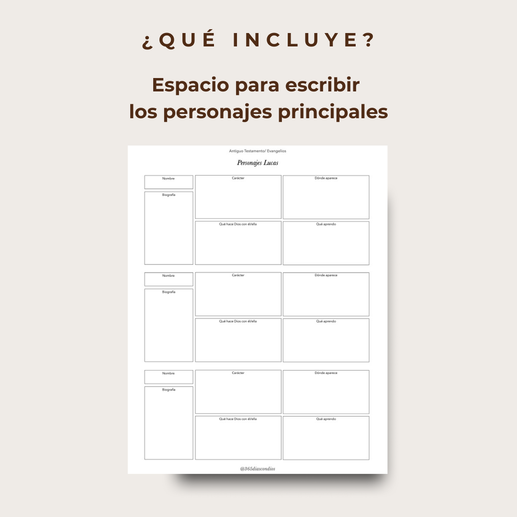 Plan lectura: Libro de Lucas