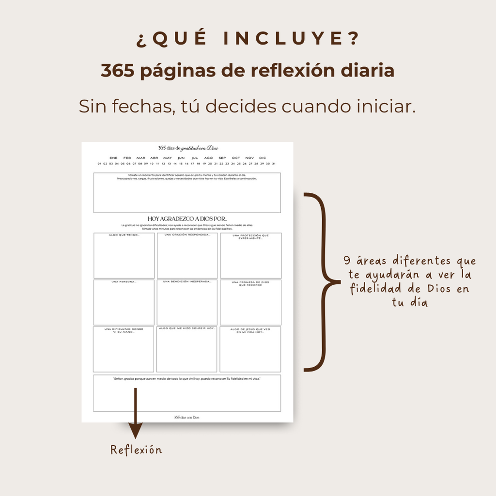 365 días de gratitud con Dios