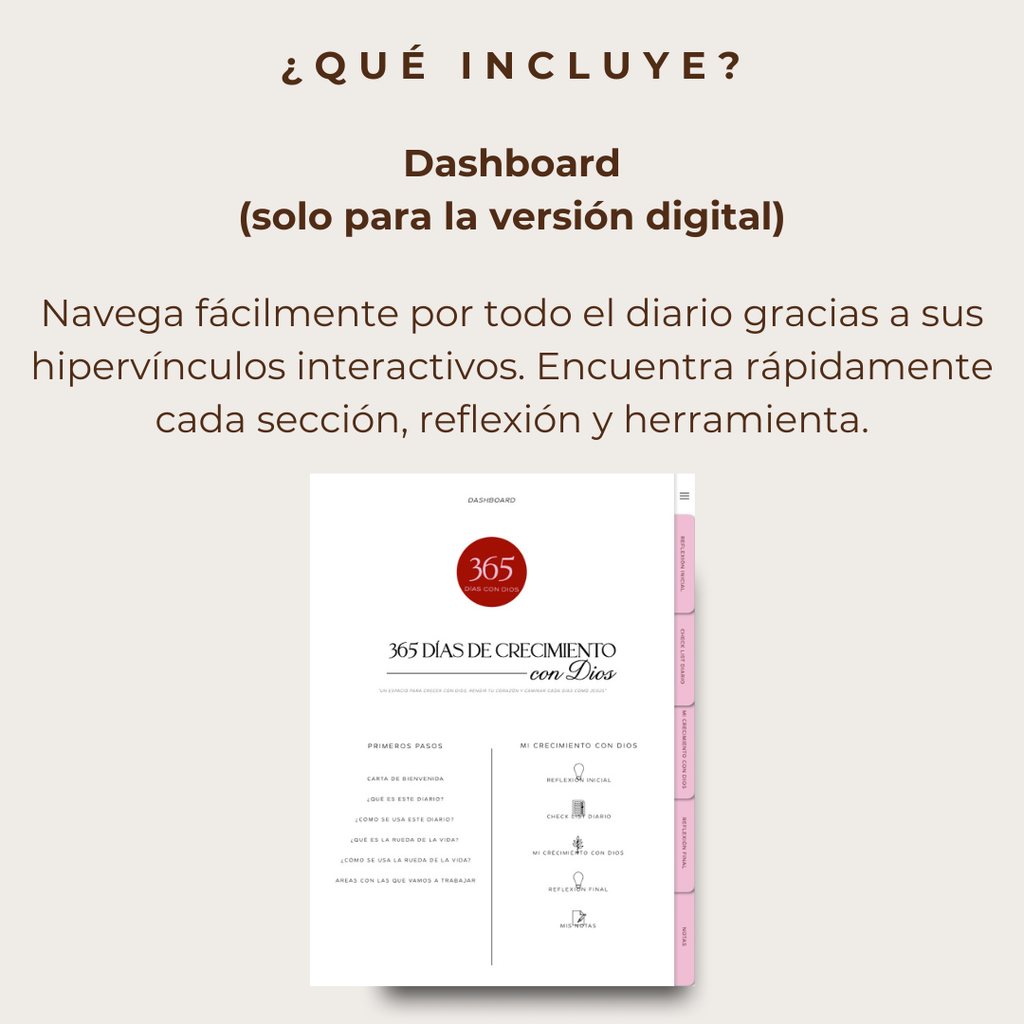 Diario 365 días de crecimiento con Dios