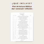 Plan lectura: Libro de Juan