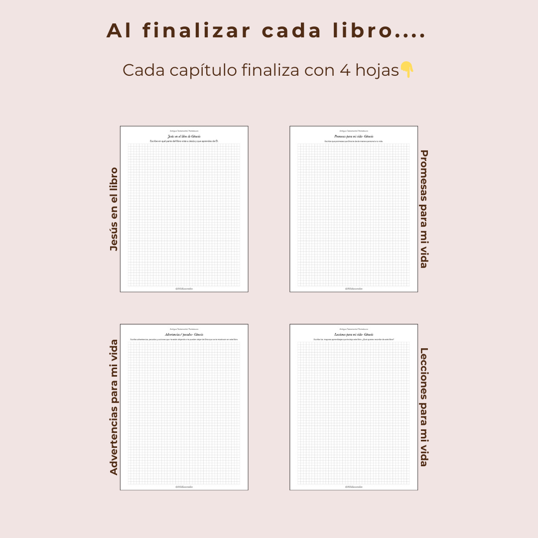 Diario de estudio de Génesis a Apocalipsis