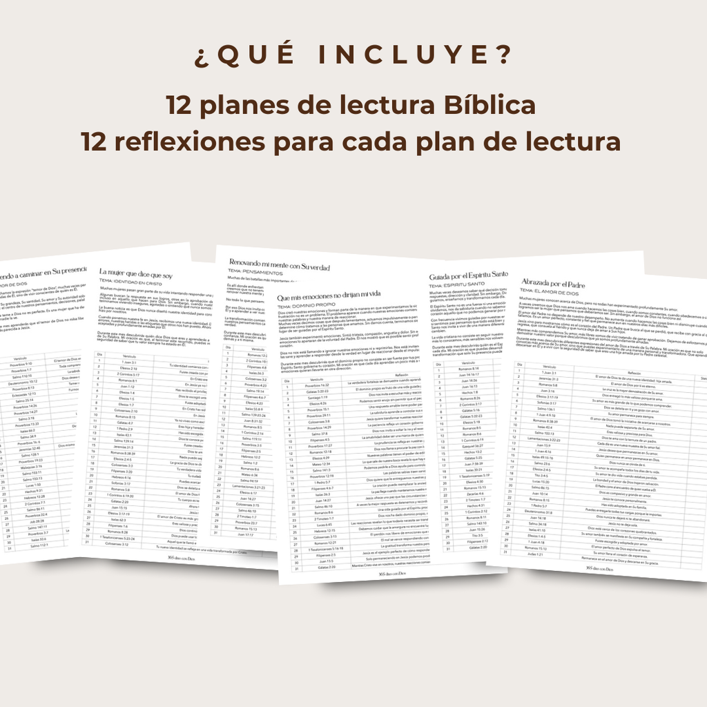 Diario devocional 365 conversaciones con Dios