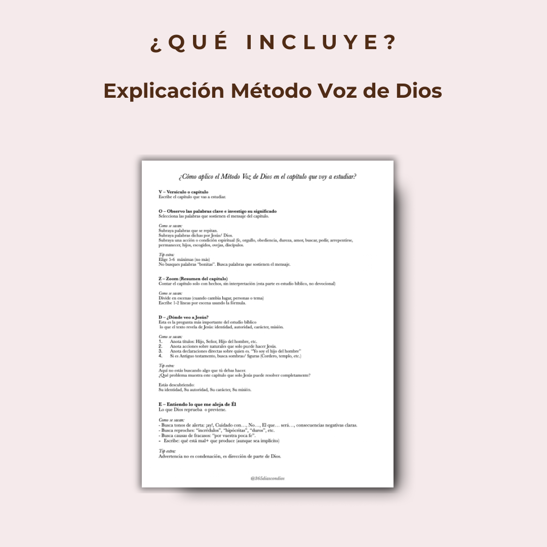 Devocional- ¿Quien dice Dios que soy? con acompañamiento