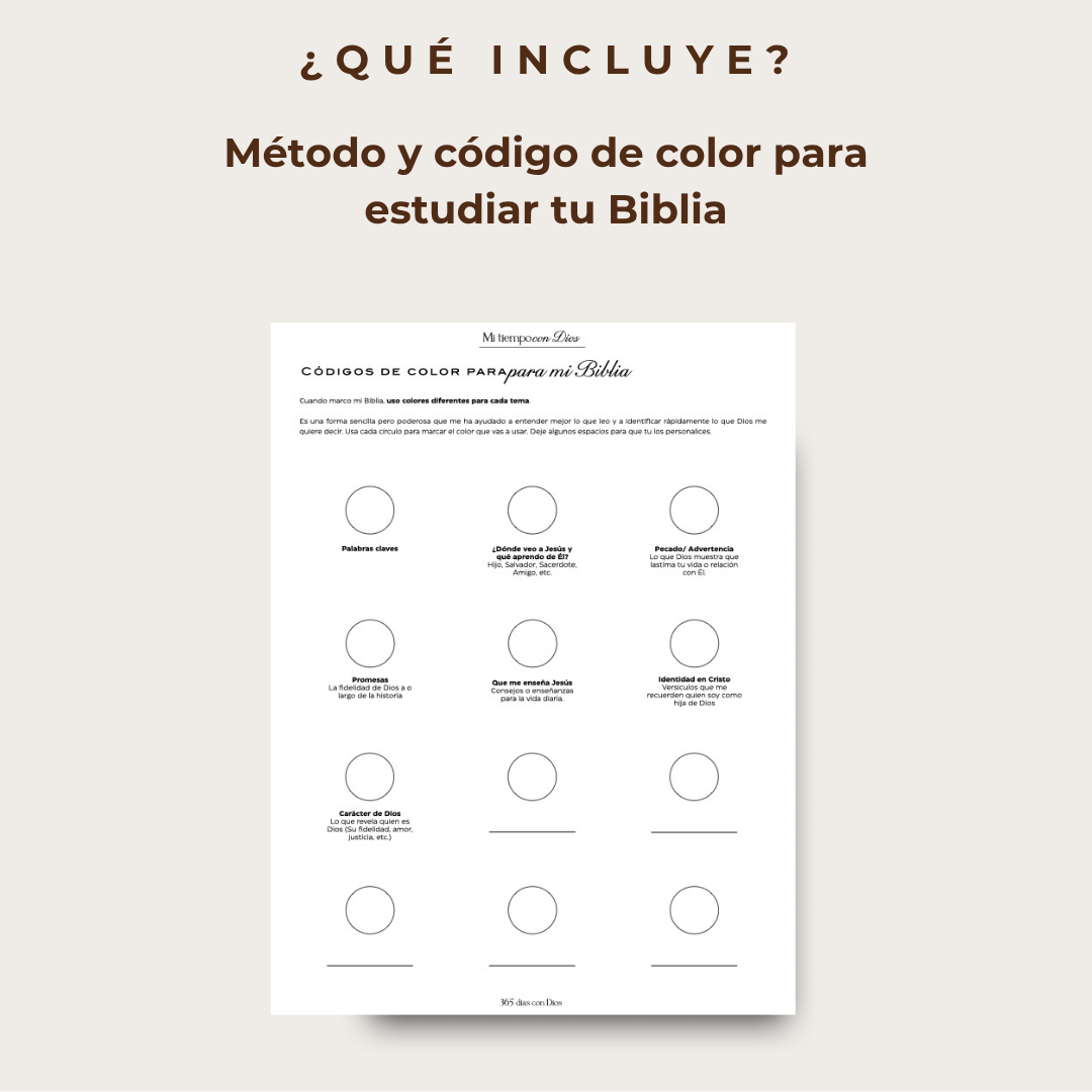 Diario devocional Mi tiempo con Dios