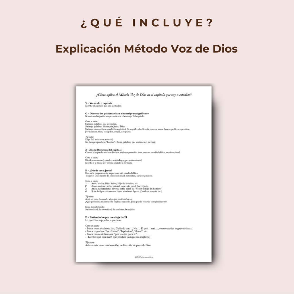 Devocional- ¿Quien dice Dios que soy?