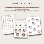 Kit de estudio Bíblico creativo- Libro de Lucas