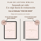 Devocional "Sanando mi vida: un viaje a la restauración"