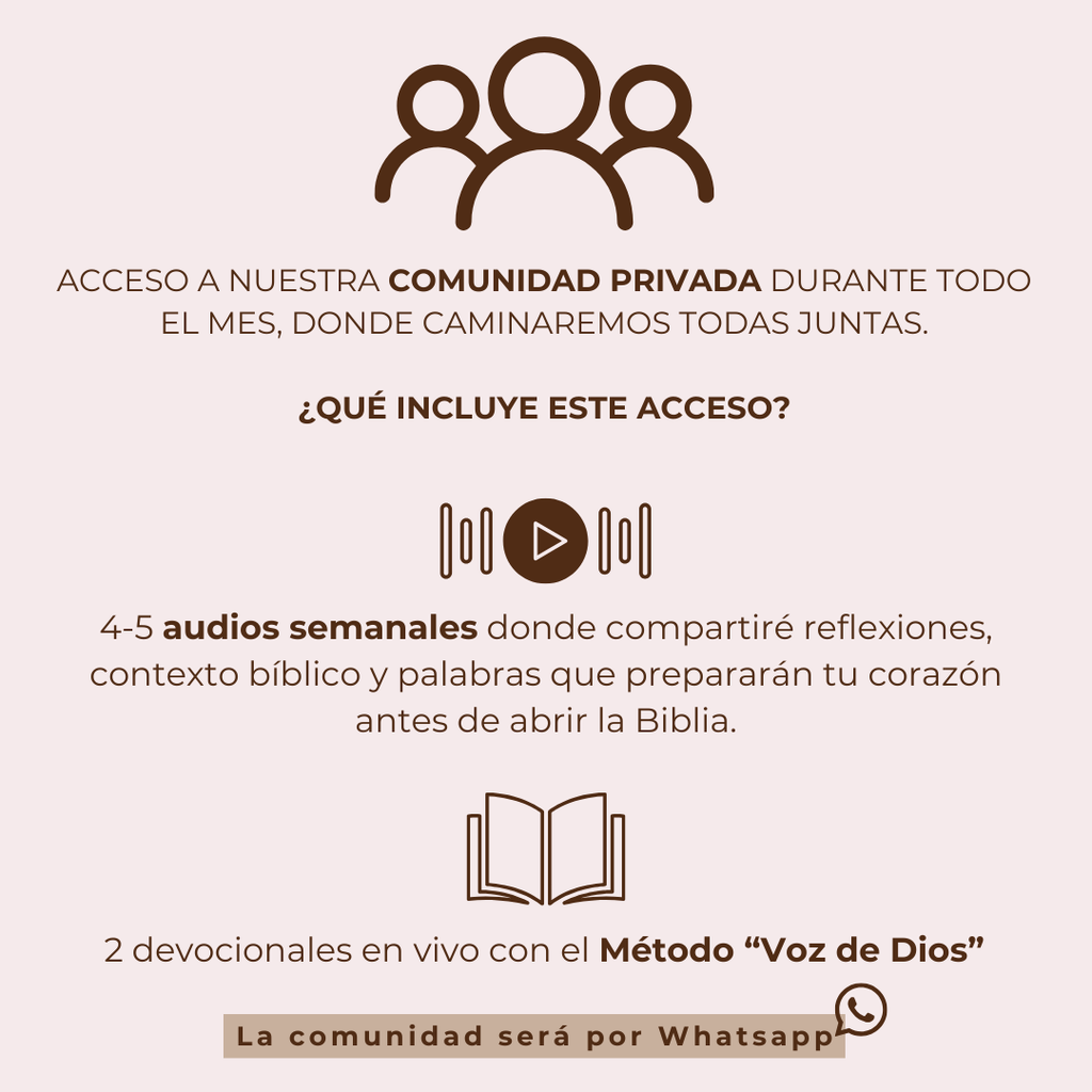 Devocional- ¿Quien dice Dios que soy? con acompañamiento