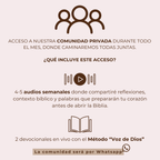 Devocional- ¿Quien dice Dios que soy? con acompañamiento